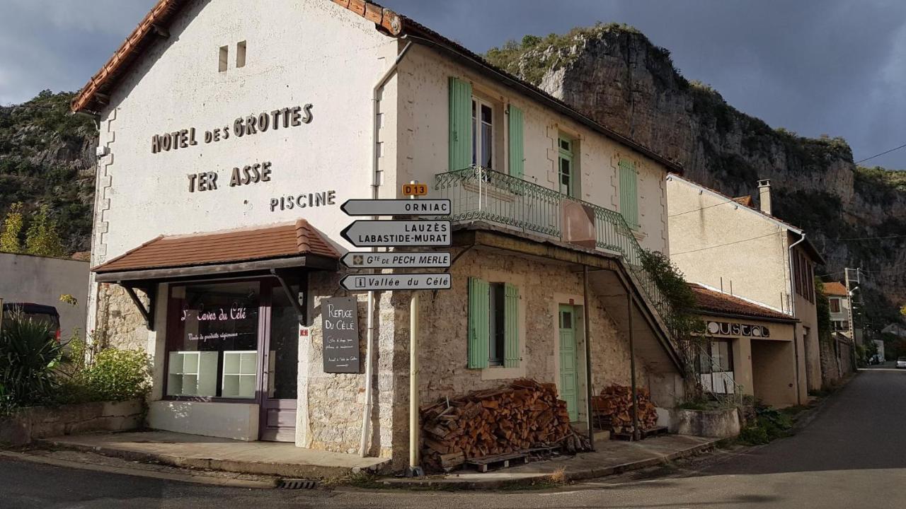 Отель Le Refuge Du Cele Cabrerets Экстерьер фото